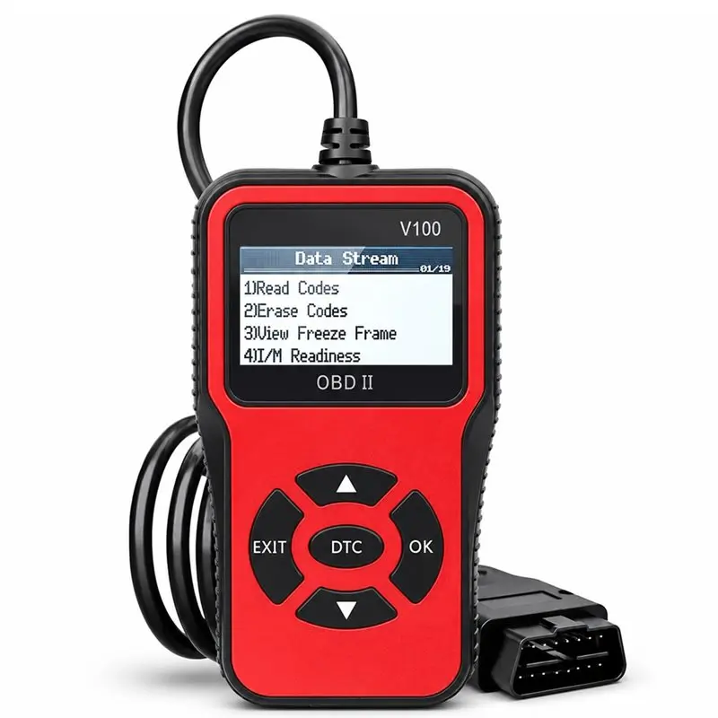A33K-V100 OBDII Automotive Diagnostic Tool With Battery Voltage Testing Functionality Code Reader Scanner Engine Analyzer
A33K-V100 OBDII Automotive Diagnostic Tool With Battery Voltage Testing Functionality Code Reader Scanner Engine Analyzer