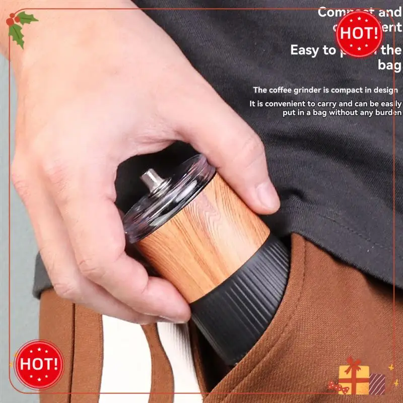 ABLE-Manual Coffee Grinder Coffee Machine Home Kitchen Manual Grinder Portable And Adjustable
ABLE-Manual Coffee Grinder Coffee Machine Home Kitchen Manual Grinder Portable And Adjustable