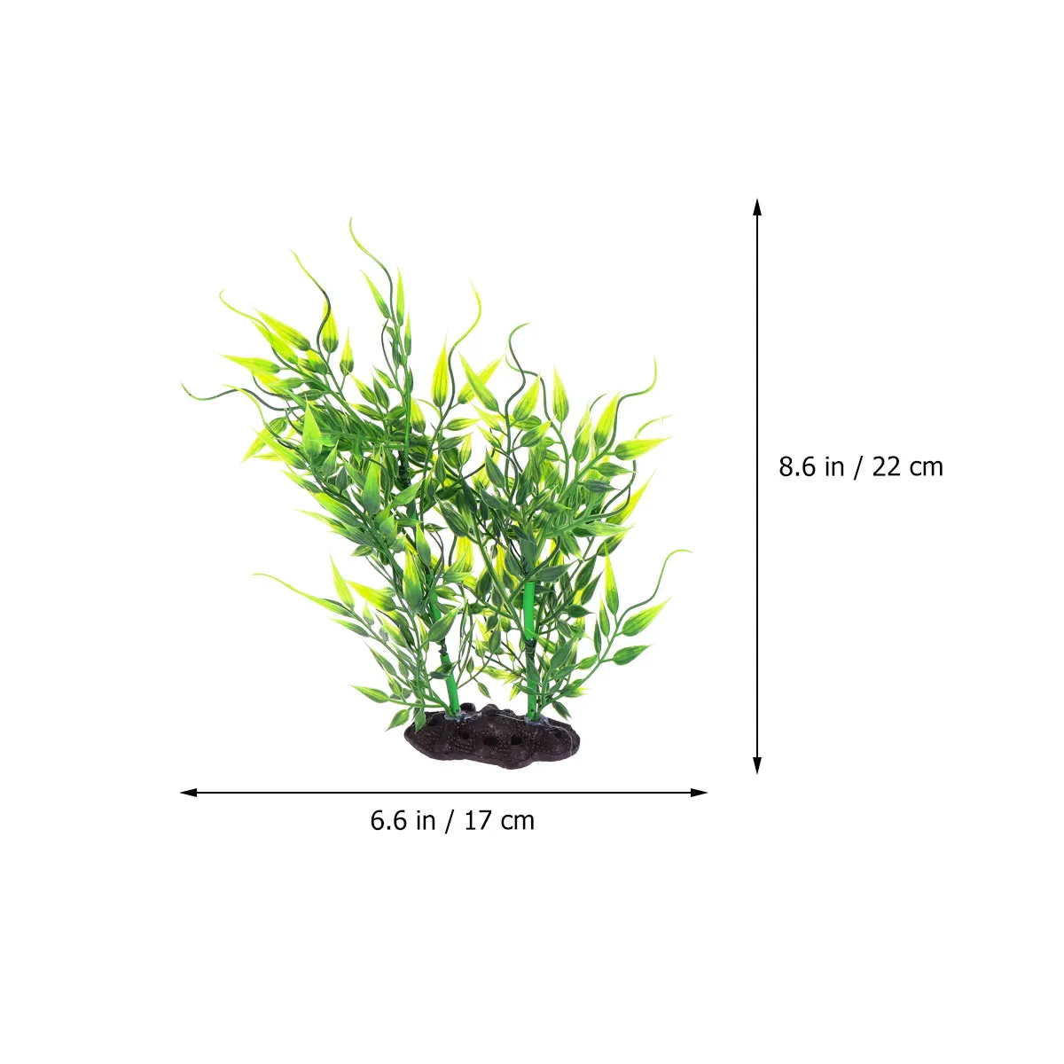 Artificial Water Plants Lifelike Aquarium Decoration for Fish Tank Bowl Easy Cleaning No Toxic Suitable Salt Fresh Water Plastic
Artificial Water Plants Lifelike Aquarium Decoration for Fish Tank Bowl Easy Cleaning No Toxic Suitable Salt Fresh Water Plastic