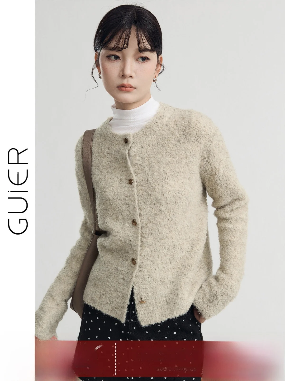 Guier Knitted Open Cardigan Women's Early Autumn 2025 New Retro round Neck Versatile Loose Top Female Fashion Spring Long Sleeve
Guier Knitted Open Cardigan Women's Early Autumn 2025 New Retro round Neck Versatile Loose Top Female Fashion Spring Long Sleeve