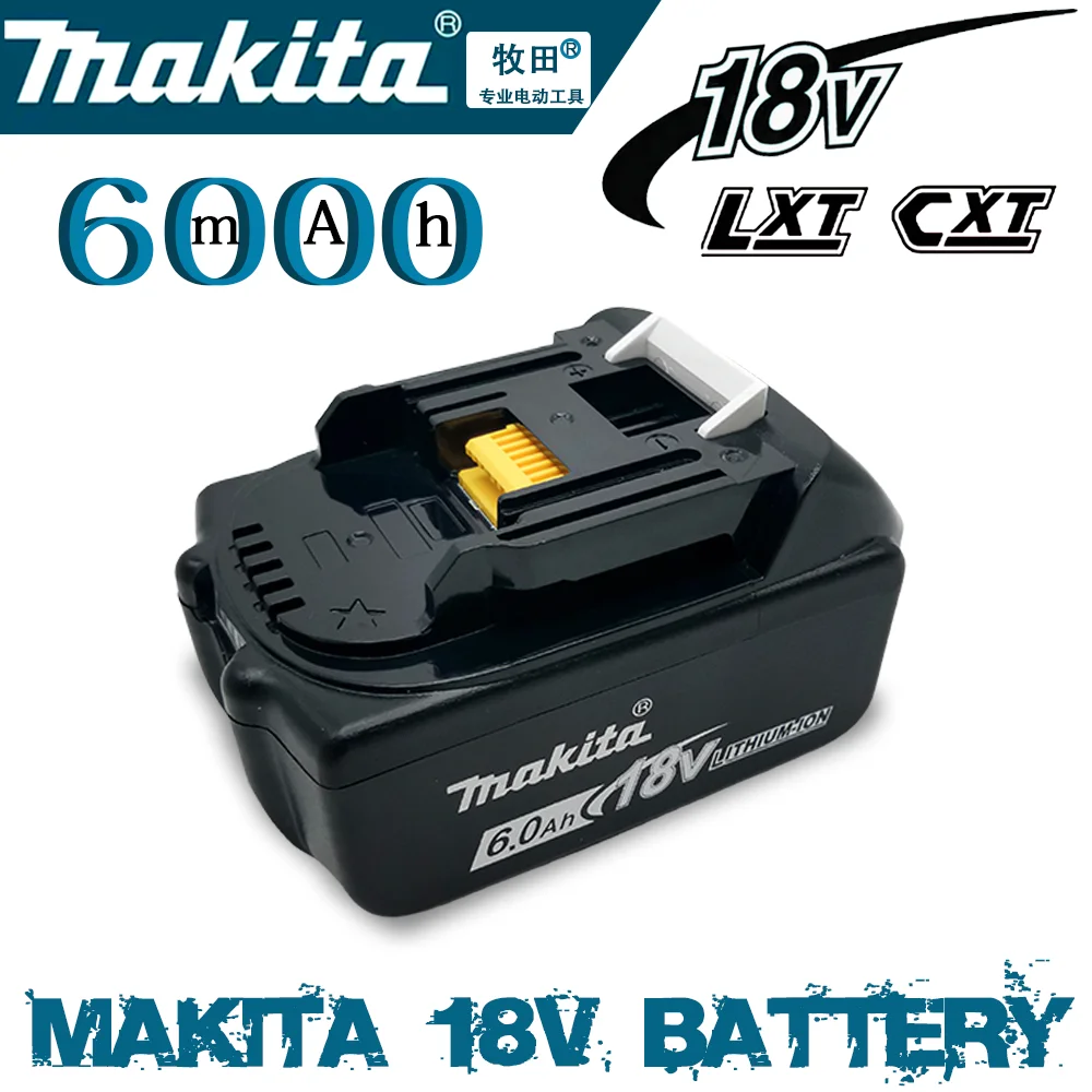 100% Original makita 18v battery 6.0 Ah Rechargeable Power Tool makita 18 v Battery, Replaceable LED Lithium-ion, BL1860B
100% Original makita 18v battery 6.0 Ah Rechargeable Power Tool makita 18 v Battery, Replaceable LED Lithium-ion, BL1860B