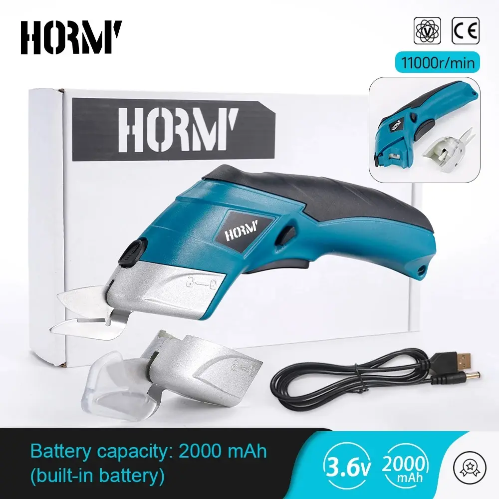 3.6V Multifunctional Electric Scissors Fabric Cutting Machine Leather Scissors With Tungsten Steel Blades USB Rechargeable Tool
3.6V Multifunctional Electric Scissors Fabric Cutting Machine Leather Scissors With Tungsten Steel Blades USB Rechargeable Tool