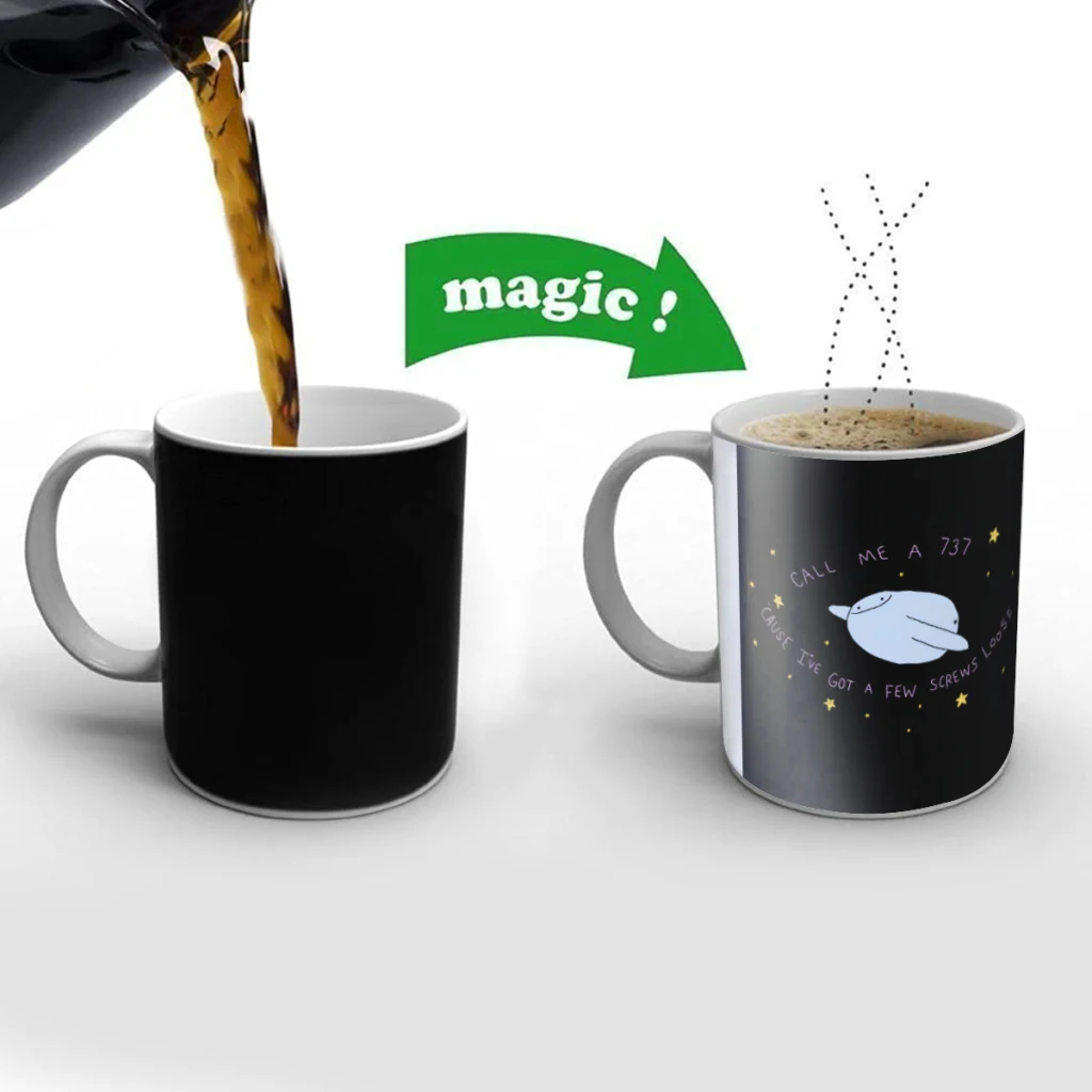 clean 737 Creativity Change Color Chang mug Ceramic mug Hot Coffee Cup Breakfast Cup Mug Friend Gift
clean 737 Creativity Change Color Chang mug Ceramic mug Hot Coffee Cup Breakfast Cup Mug Friend Gift