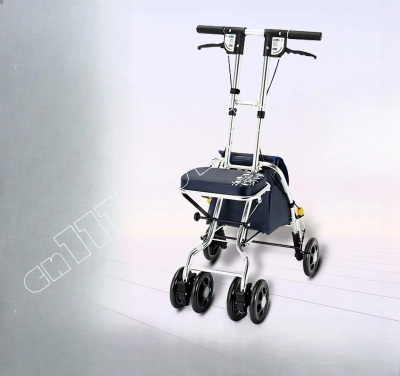 The Elderly Light Scooter Hand Push Folding Seat Shopping Cart Four-wheeled Driving Can Sit Portable Storage
The Elderly Light Scooter Hand Push Folding Seat Shopping Cart Four-wheeled Driving Can Sit Portable Storage