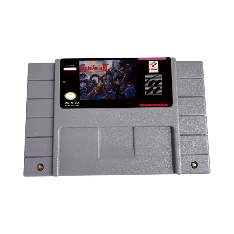 Super Castlevania IV - USA Version 16 Bit Game Cartridge For Nintendo SNES Game Console - English
Super Castlevania IV - USA Version 16 Bit Game Cartridge For Nintendo SNES Game Console - English