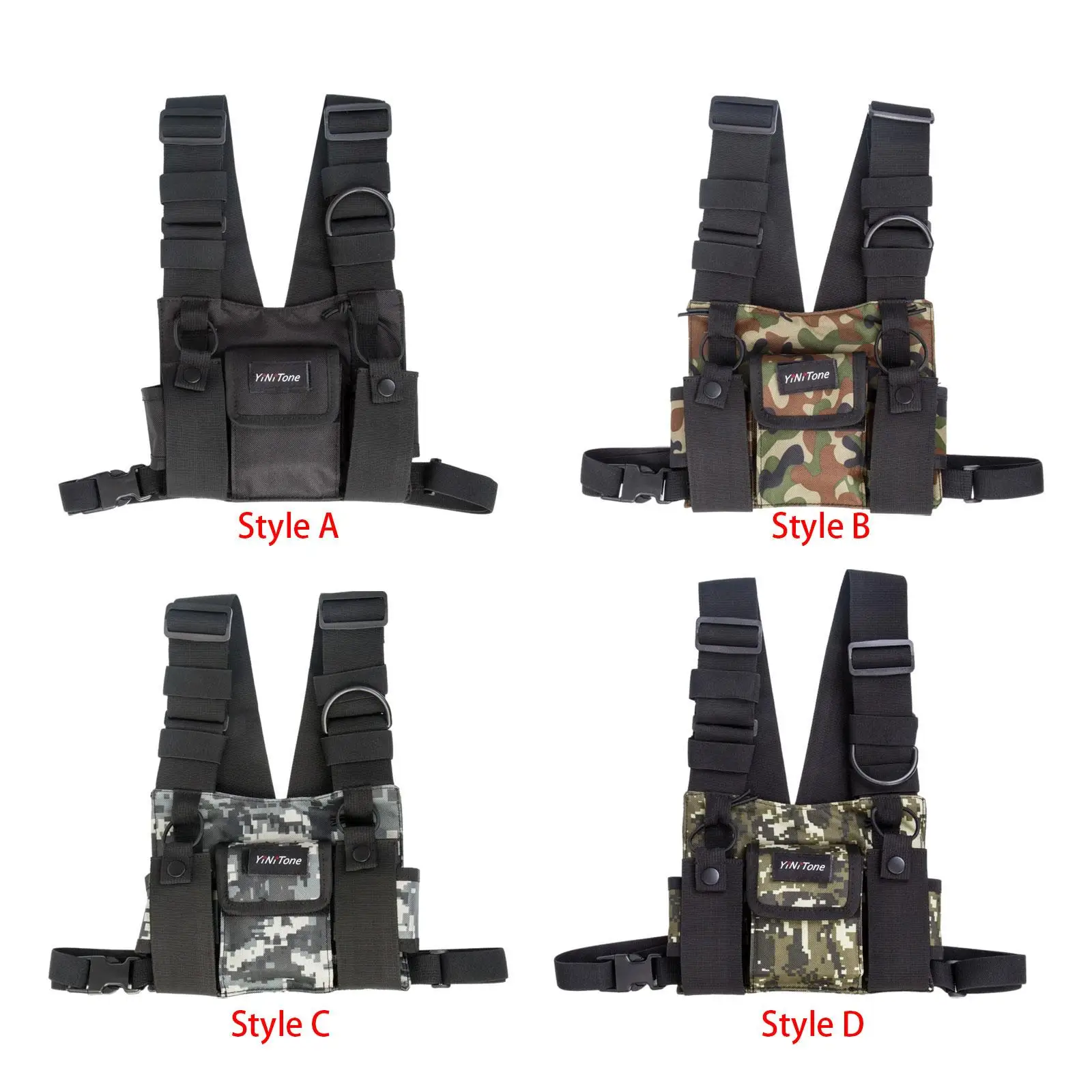 Radio Chest Harness Rig Holster Pack Multifunctional Two Way Radio Chest Holder for Construction Sites Camping Fishing Traveling
Radio Chest Harness Rig Holster Pack Multifunctional Two Way Radio Chest Holder for Construction Sites Camping Fishing Traveling