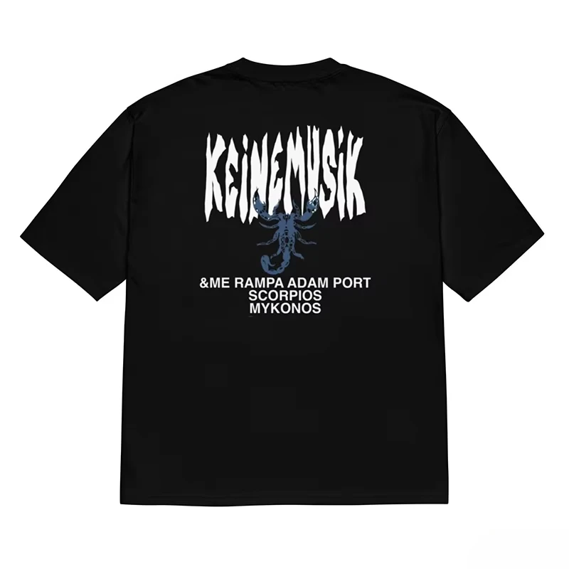 Летняя футболка Keinemusik x Pacha для мужчин и женщин, модная уличная хлопковая футболка с короткими рукавами, мужские топы в стиле хип-хоп, одежда, спортивная одежда P5ts
Летняя футболка Keinemusik x Pacha для мужчин и женщин, модная уличная хлопковая футболка с короткими рукавами, мужские топы в стиле хип-хоп, одежда, спортивная одежда P5ts