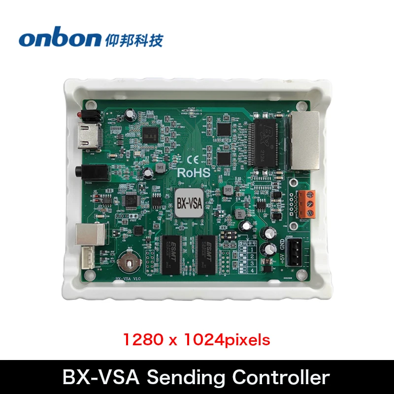 Onbon BX-VSA Видеостена Светодиодный экран Отправляющая карта Поддержка HDMI, 1280 x 1024 пикселей, работа с Rceciving Card
Onbon BX-VSA Видеостена Светодиодный экран Отправляющая карта Поддержка HDMI, 1280 x 1024 пикселей, работа с Rceciving Card