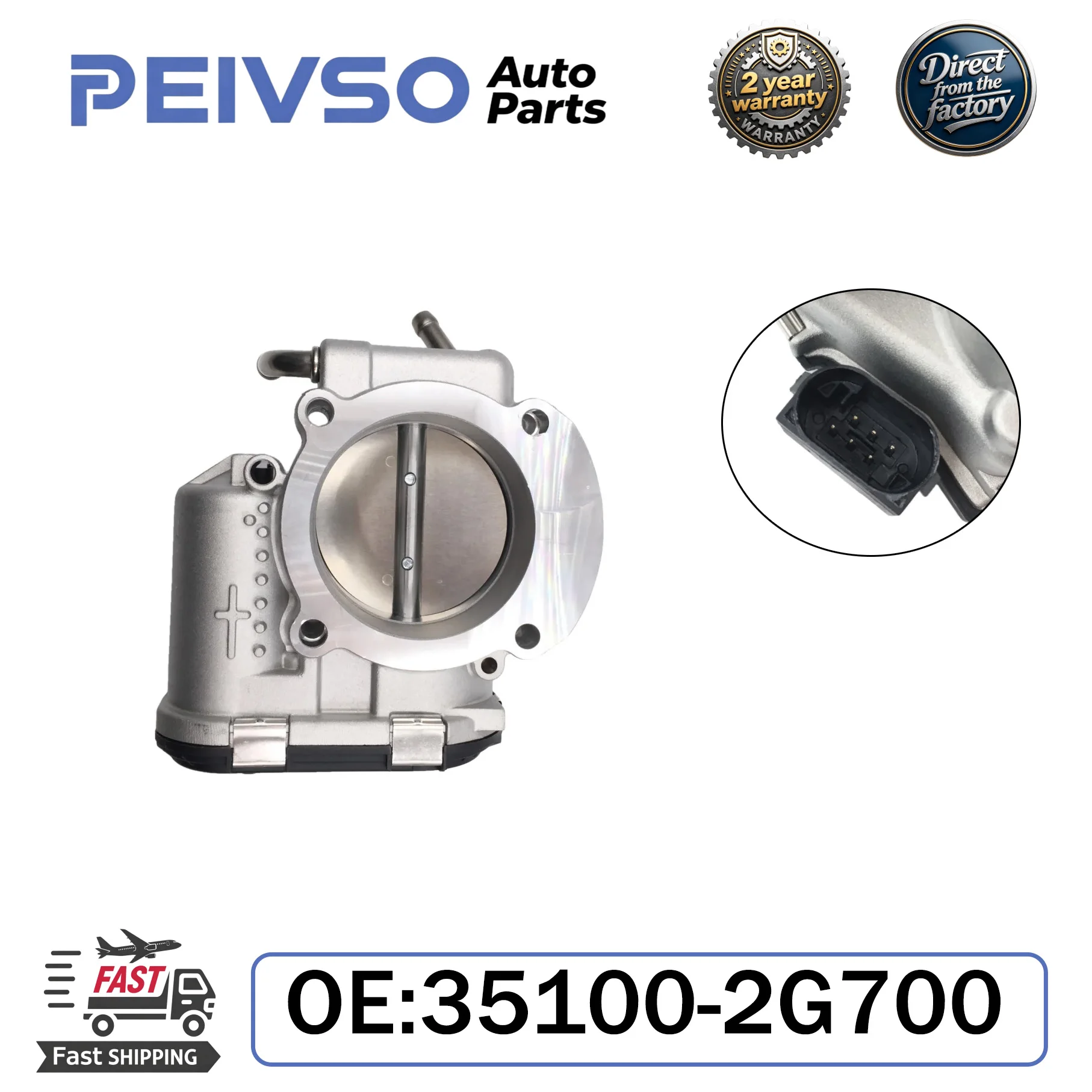 New Throttle Body 35100-2G700 351002G700 For Hyundai Santa Fe Sonata Tucson Kia Optima Sorento Sportage 2011-2015 2.4L
New Throttle Body 35100-2G700 351002G700 For Hyundai Santa Fe Sonata Tucson Kia Optima Sorento Sportage 2011-2015 2.4L