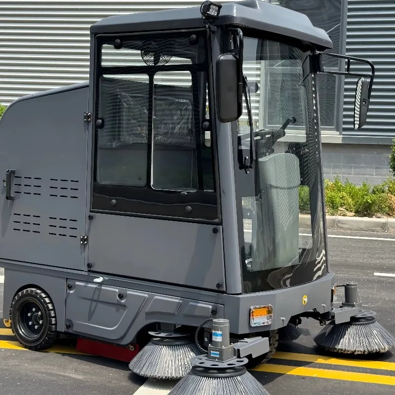 Customized Mini Electric Street Sweeper Ride On Floor Sweeper Machine For Sidewalk Parking Lot Urban Cleaning
Customized Mini Electric Street Sweeper Ride On Floor Sweeper Machine For Sidewalk Parking Lot Urban Cleaning