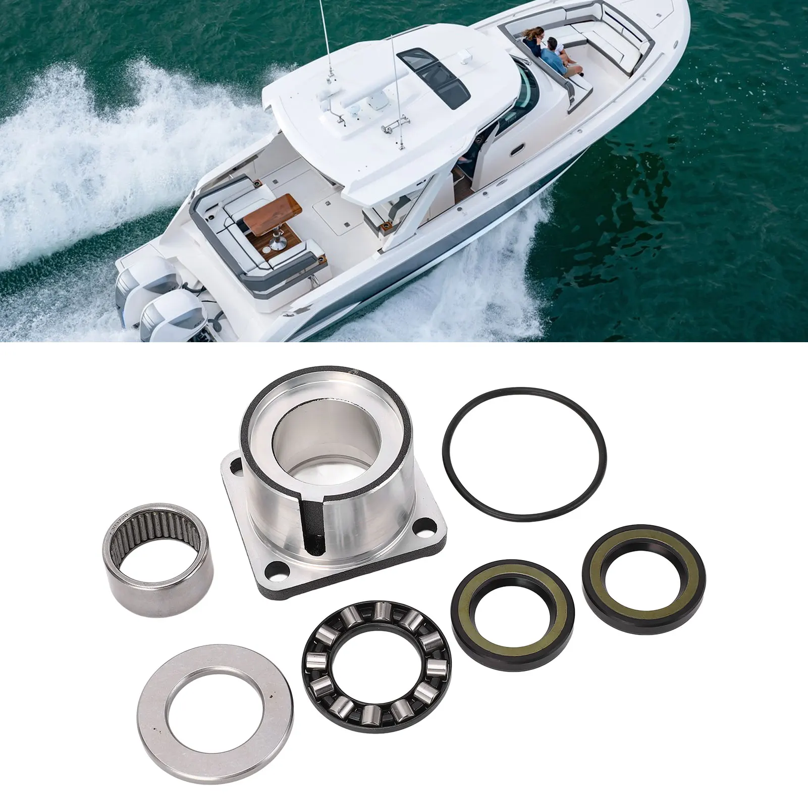 Outboard Motor Engine Bearing Housing Assy 6E5 45331 00 9S
Outboard Motor Engine Bearing Housing Assy 6E5 45331 00 9S