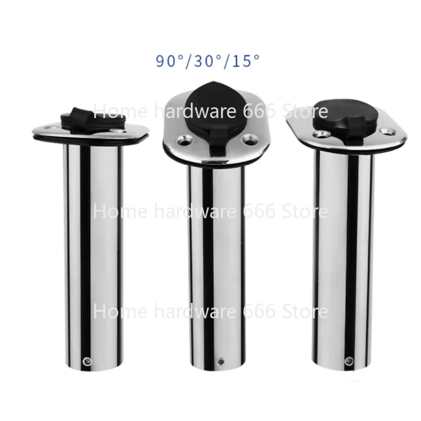 Stainless Steel Flush Mount Boat Fishing Rod Holder 15/30/90 Degree Rod Pod for Marine Boat
Stainless Steel Flush Mount Boat Fishing Rod Holder 15/30/90 Degree Rod Pod for Marine Boat
