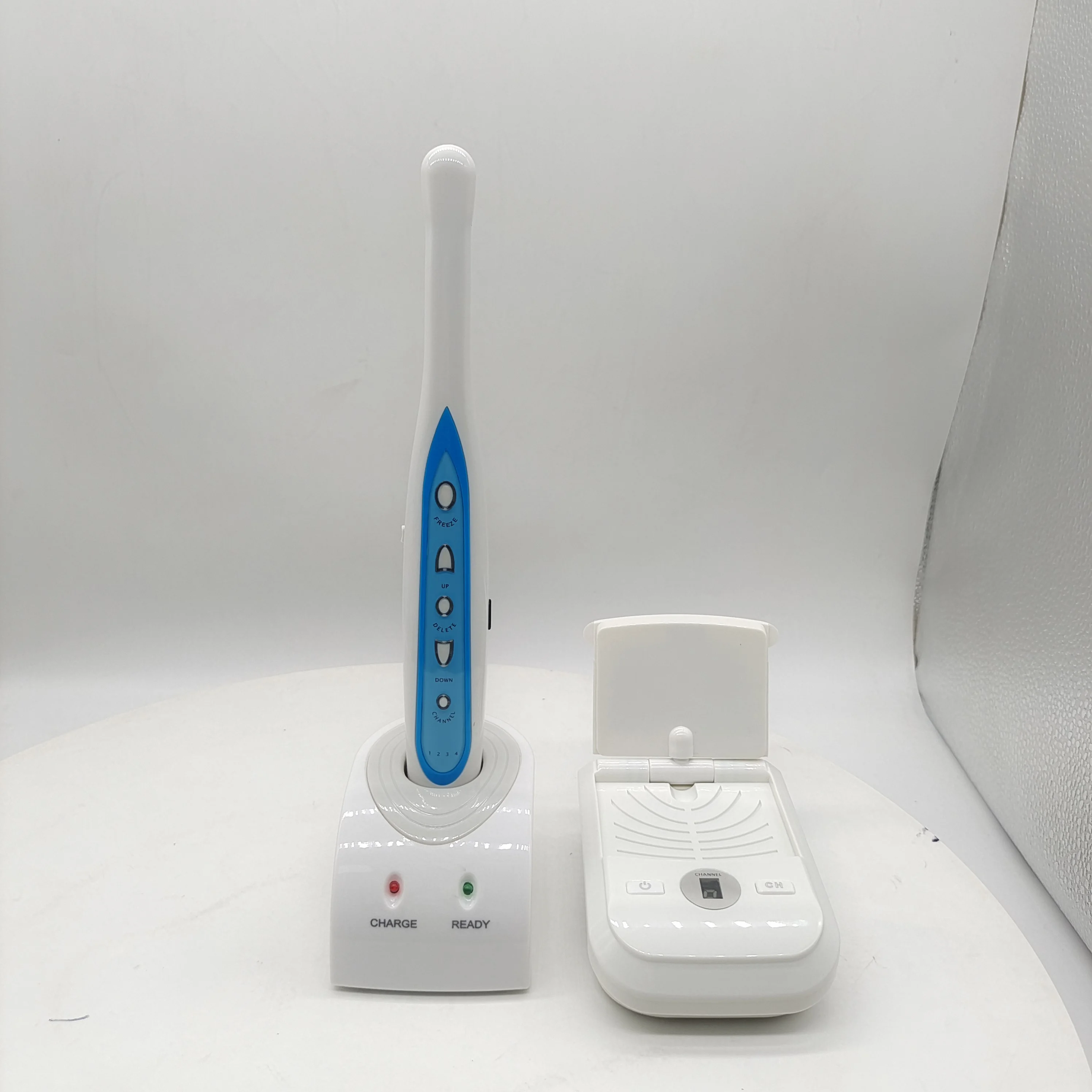 2.0 Mega MD-980ASD Wireless Intraoral Camera with HDMI VGA VIDEO Signal Output and SD Card Storage
2.0 Mega MD-980ASD Wireless Intraoral Camera with HDMI VGA VIDEO Signal Output and SD Card Storage