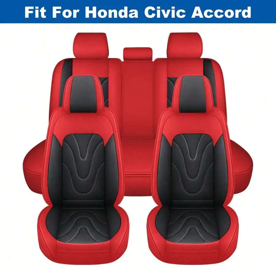 Full Set PU Leather Car Seat Covers For Honda Civic Accord Waterproof Scratch Resistant Airbag Compatible
Full Set PU Leather Car Seat Covers For Honda Civic Accord Waterproof Scratch Resistant Airbag Compatible