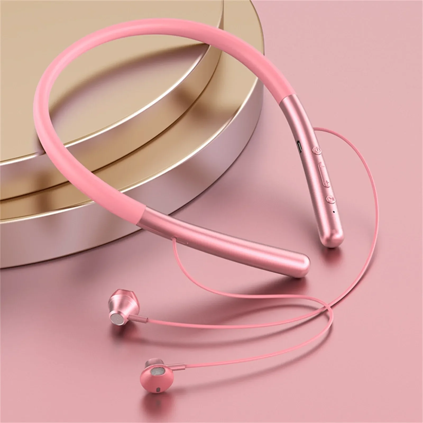 Bluetooth 5.0 Neckband Headphones Wireless Button Control Sport Stereo in-ear Earphone Hands-free Musice Gaming Headset Hot 2025
Bluetooth 5.0 Neckband Headphones Wireless Button Control Sport Stereo in-ear Earphone Hands-free Musice Gaming Headset Hot 2025