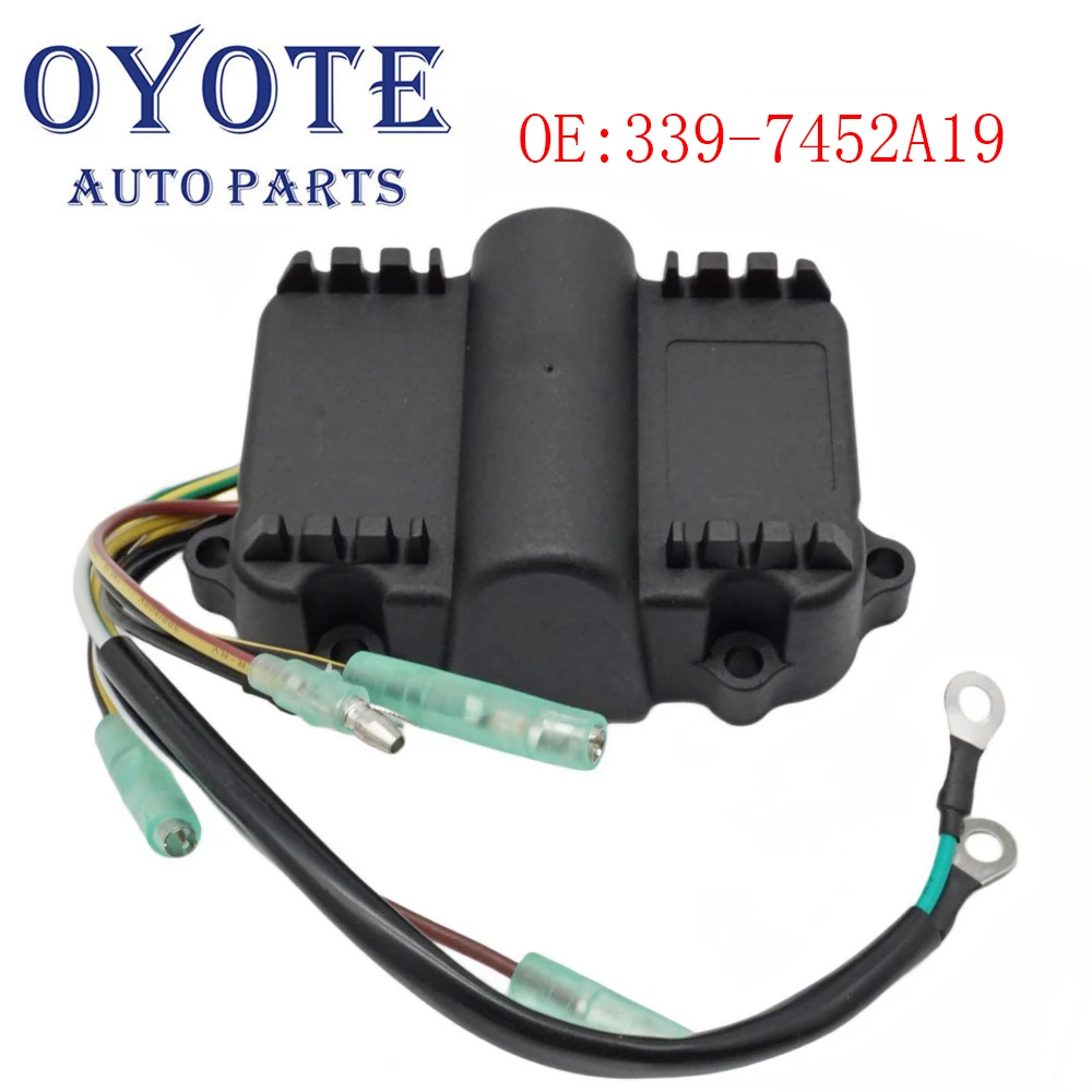 OYOTE Switch Box CDI Power Pack For Mercury Mariner Outboard 6Hp 8Hp 9.9Hp 10Hp 15 20 25 35Hp 339-7452A15 339-7452A19 18-5777
OYOTE Switch Box CDI Power Pack For Mercury Mariner Outboard 6Hp 8Hp 9.9Hp 10Hp 15 20 25 35Hp 339-7452A15 339-7452A19 18-5777