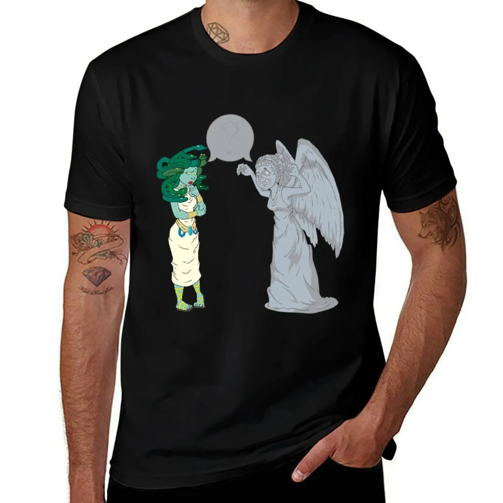 Medusa VS Angel T-Shirt t shirt man cotton t shirts for man graphic tees T-Shirt
Medusa VS Angel T-Shirt t shirt man cotton t shirts for man graphic tees T-Shirt