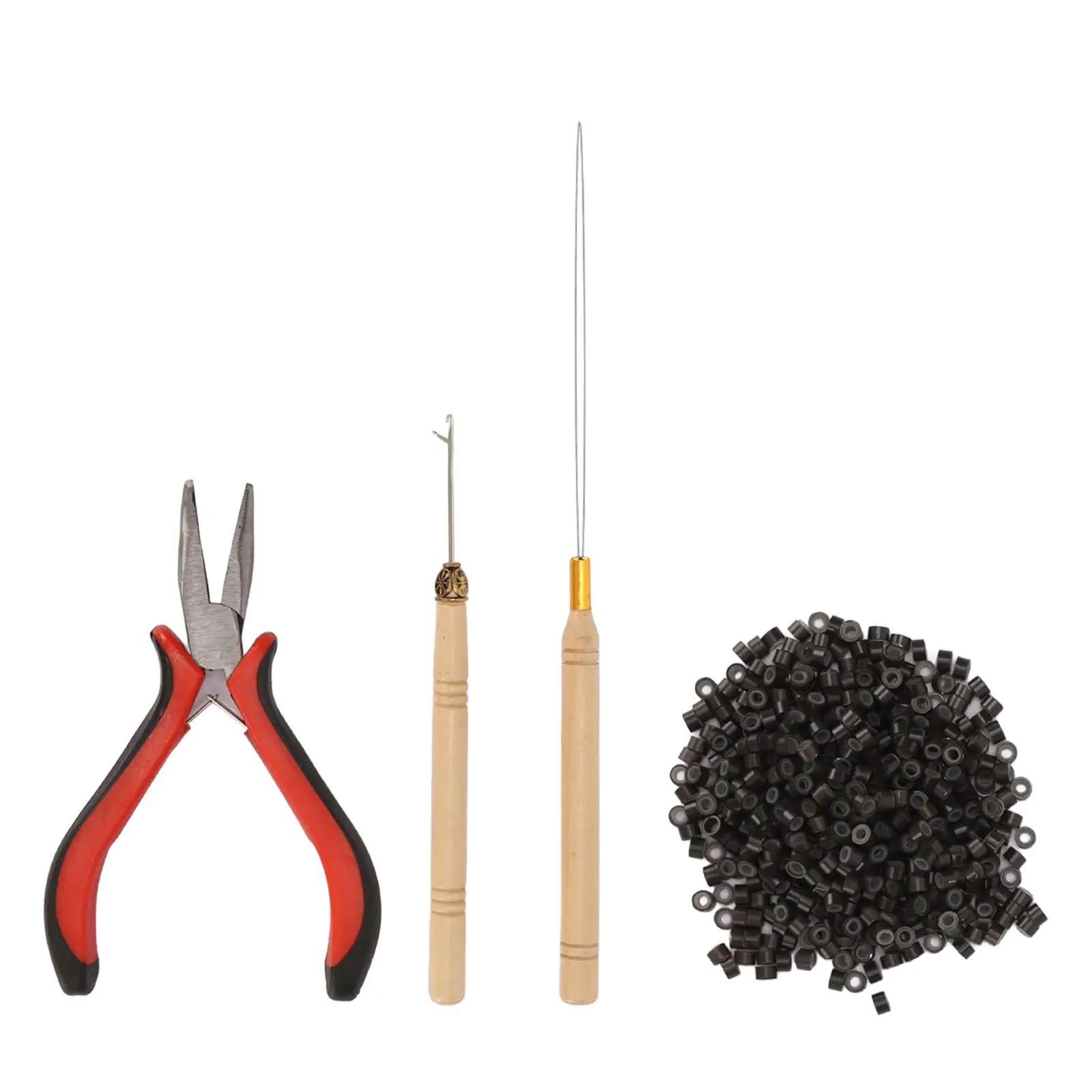 Professional Hair Styling Pliers Kit + Silicone Rings | 4pcs Hair Extension Tools
Professional Hair Styling Pliers Kit + Silicone Rings | 4pcs Hair Extension Tools