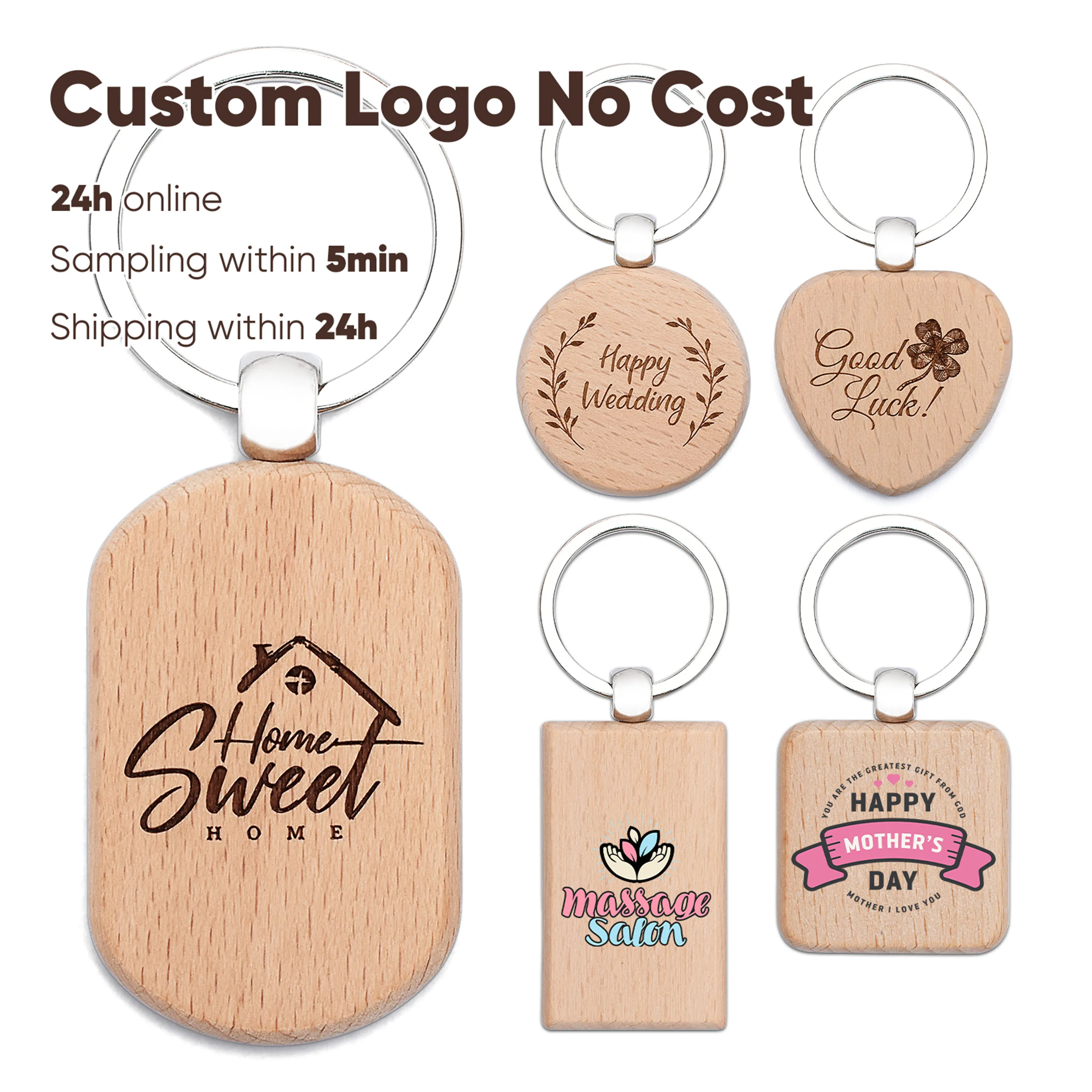 ALEX STREETER Free customized logo Round Wooden Key Chain DIY Names Customised Engraved Keyring Wedding Pendant Giftt
ALEX STREETER Free customized logo Round Wooden Key Chain DIY Names Customised Engraved Keyring Wedding Pendant Giftt