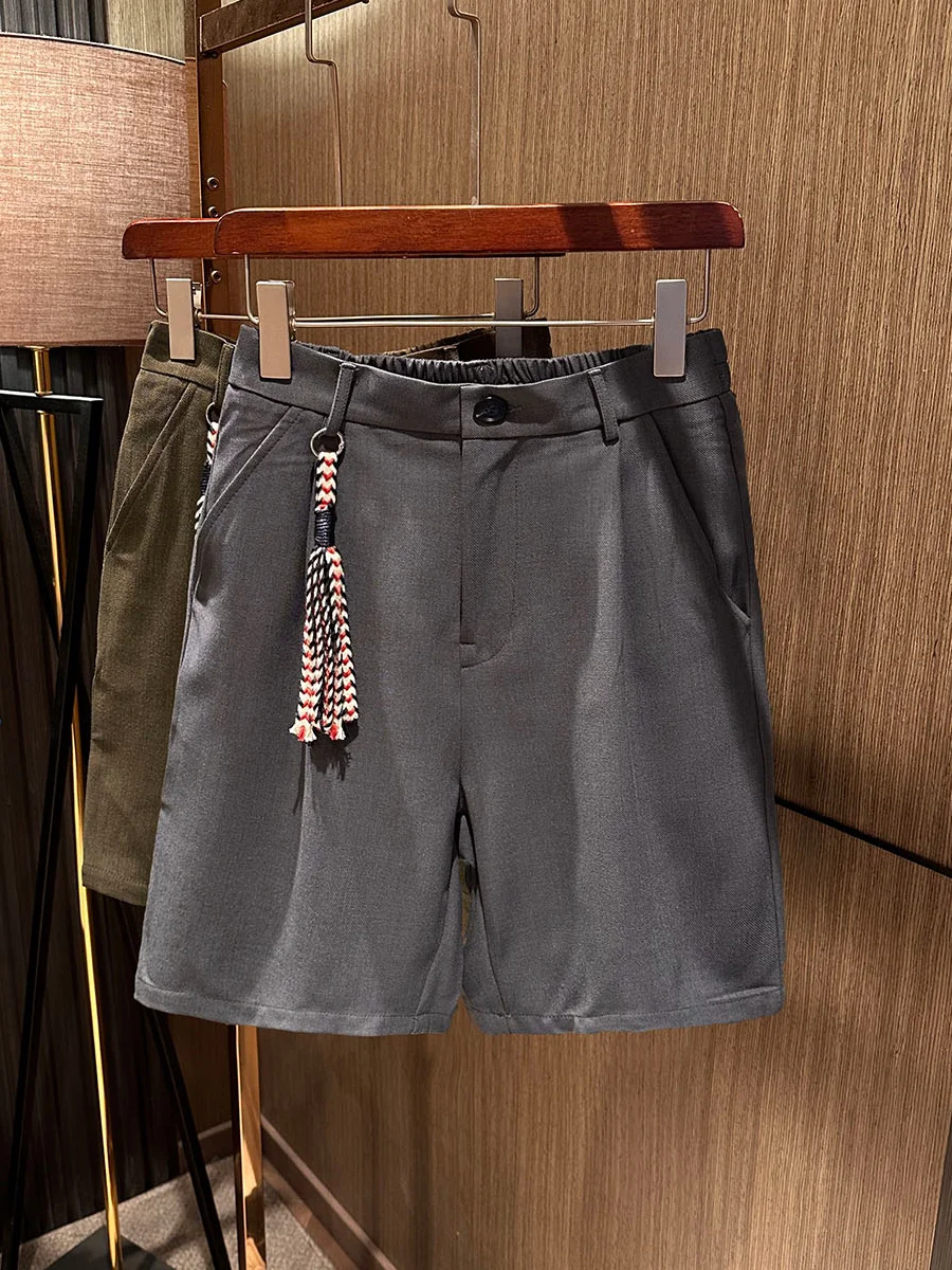 Fashionable Pure Color Men's Shorts 2026 Summer New Style Simple Versatile Mid-Waist Straight Leg Knitted Breathable Casual P...
Fashionable Pure Color Men's Shorts 2026 Summer New Style Simple Versatile Mid-Waist Straight Leg Knitted Breathable Casual P...