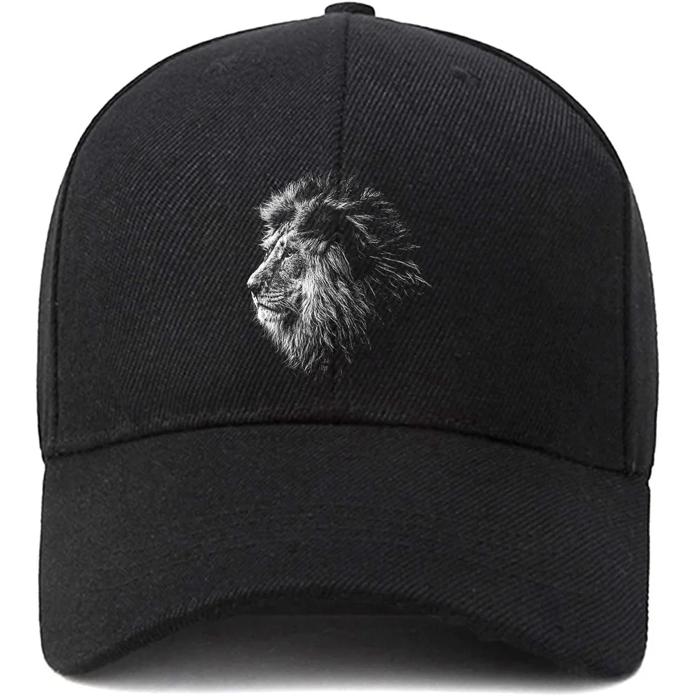 Unisex Dad Cap Adjustable Black Baseball Cap with Lion Polyester, Breathable Stylish Comfortable for Adults
Unisex Dad Cap Adjustable Black Baseball Cap with Lion Polyester, Breathable Stylish Comfortable for Adults