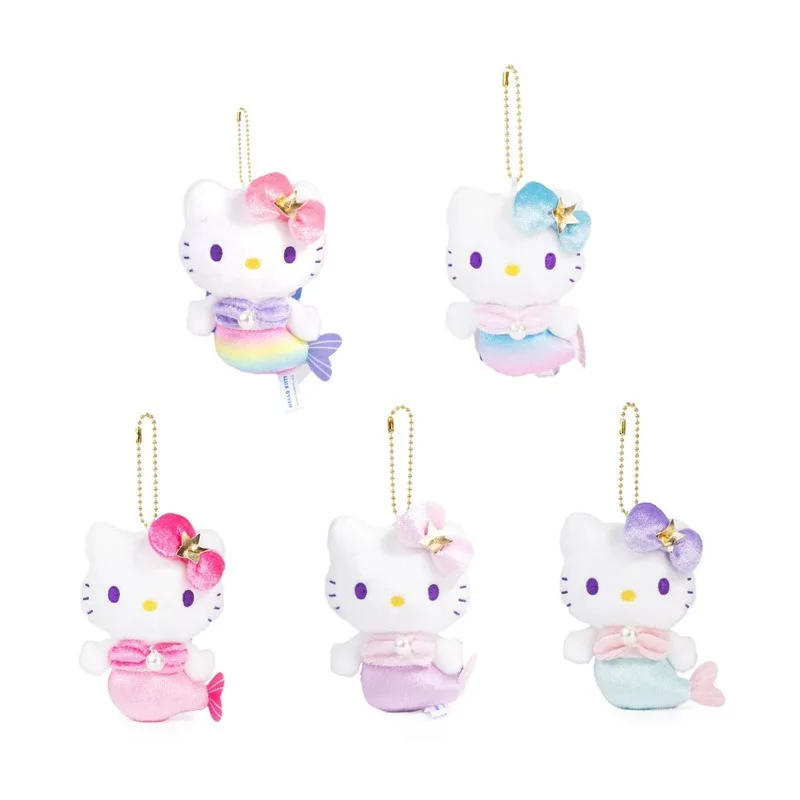 Sanrio Hello Kitty Kawaii Kuromi 50th Anniversary Limited Rainbow Mermaid Series плюшевая игрушка-подвеска KT Cat мультяшная кукла брелок
Sanrio Hello Kitty Kawaii Kuromi 50th Anniversary Limited Rainbow Mermaid Series плюшевая игрушка-подвеска KT Cat мультяшная кукла брелок