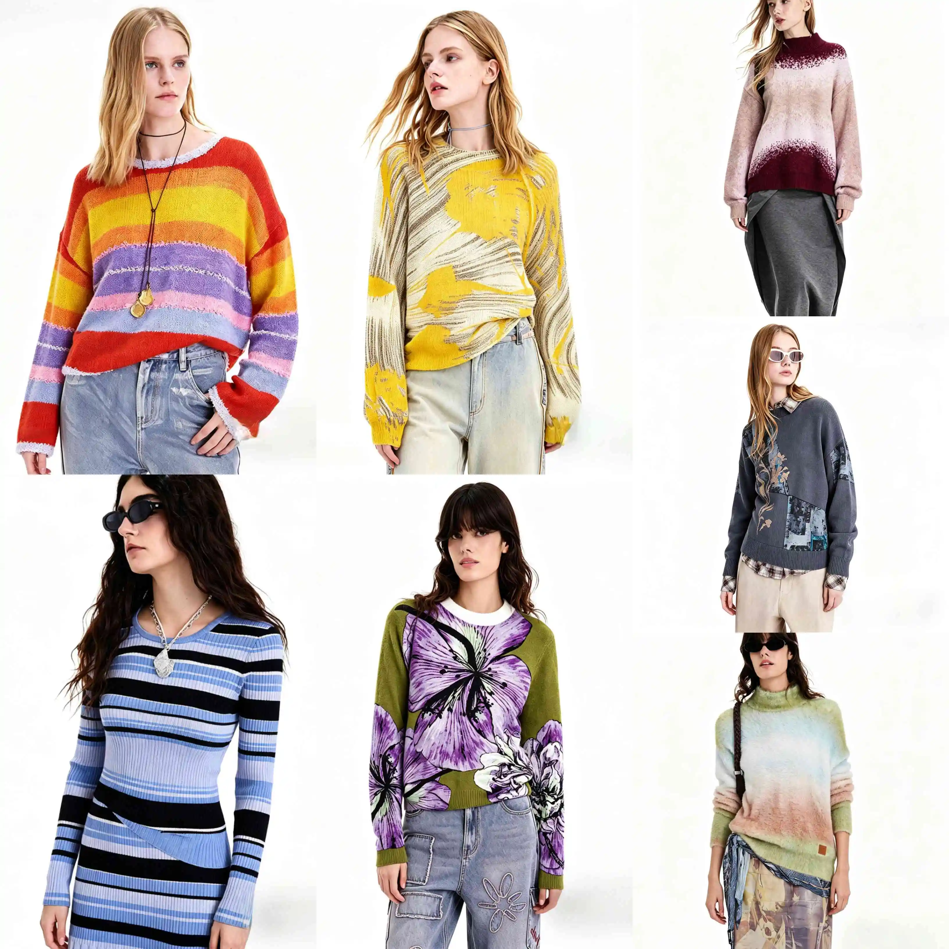 2026 European, American, Spanish Original Single Embroidery Printed Women's Knitted Shirt Jacquard Design Fashion New Product
2026 European, American, Spanish Original Single Embroidery Printed Women's Knitted Shirt Jacquard Design Fashion New Product