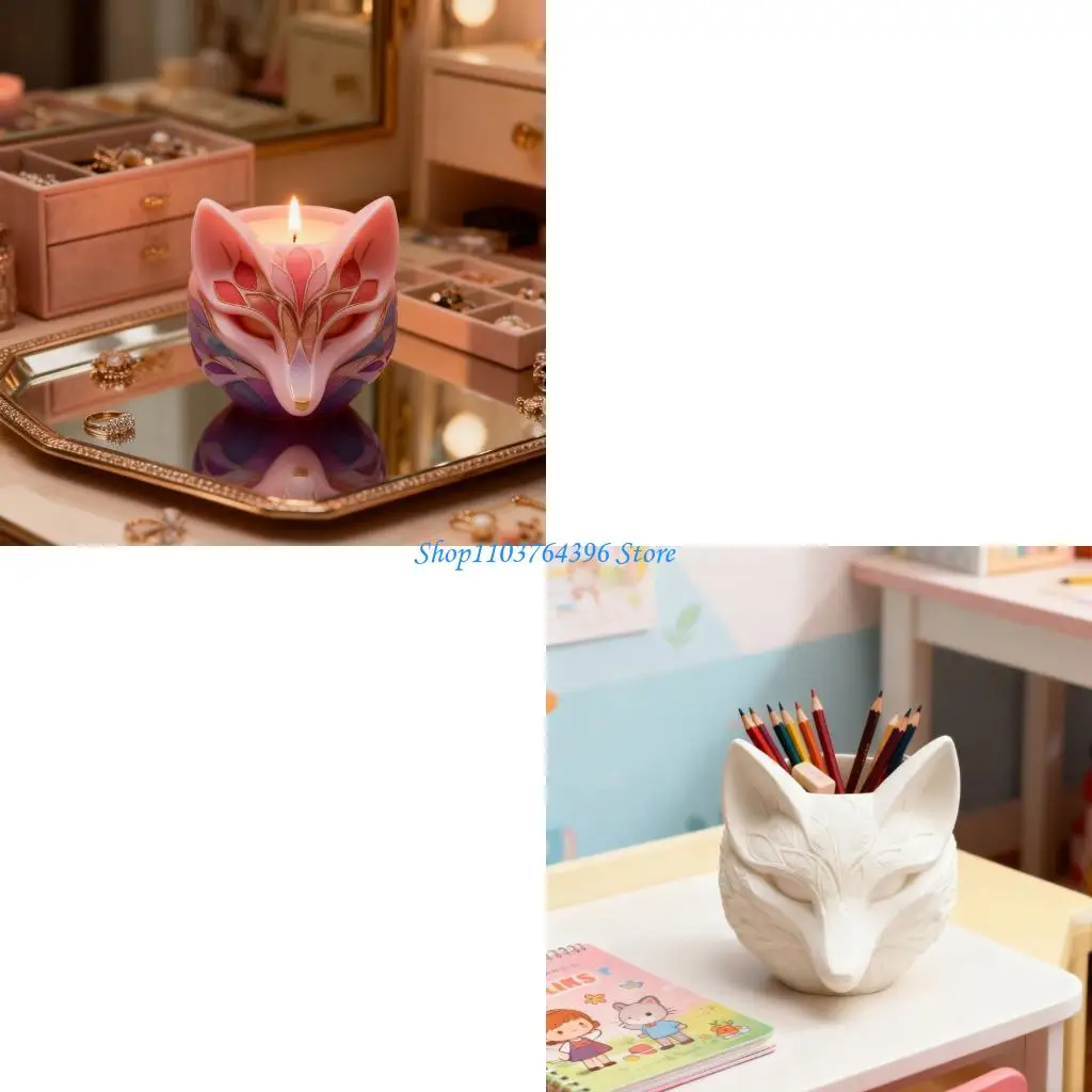 Creative Foxes Silicone Mold For Custom Resin Crafts Decorative Cement Pots Unique Gift Ideas Crafting Enthusiasts
Creative Foxes Silicone Mold For Custom Resin Crafts Decorative Cement Pots Unique Gift Ideas Crafting Enthusiasts