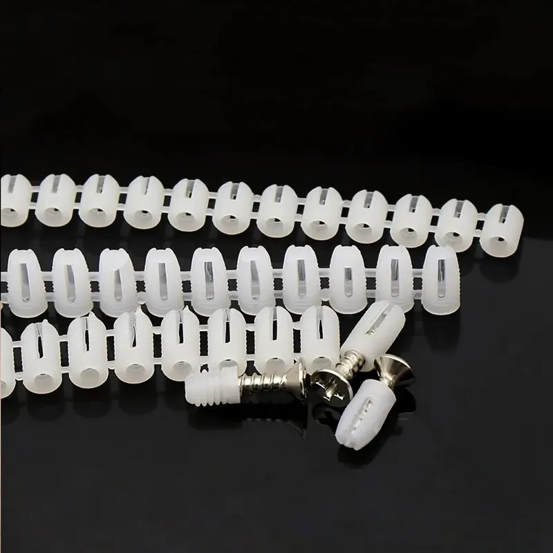115Pcs 4*8mm Screw Hole Plugs, for Cabinet Hinge Install, Sturdy Plastic Repair Plugs
115Pcs 4*8mm Screw Hole Plugs, for Cabinet Hinge Install, Sturdy Plastic Repair Plugs