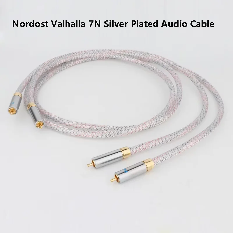 Nordost Valhalla 7N Silver-Plated HiFi RCA Interconnect Cable - R1715 Gold-Plated RCA Plug Premium Audio Cable for Home Theater
Nordost Valhalla 7N Silver-Plated HiFi RCA Interconnect Cable - R1715 Gold-Plated RCA Plug Premium Audio Cable for Home Theater