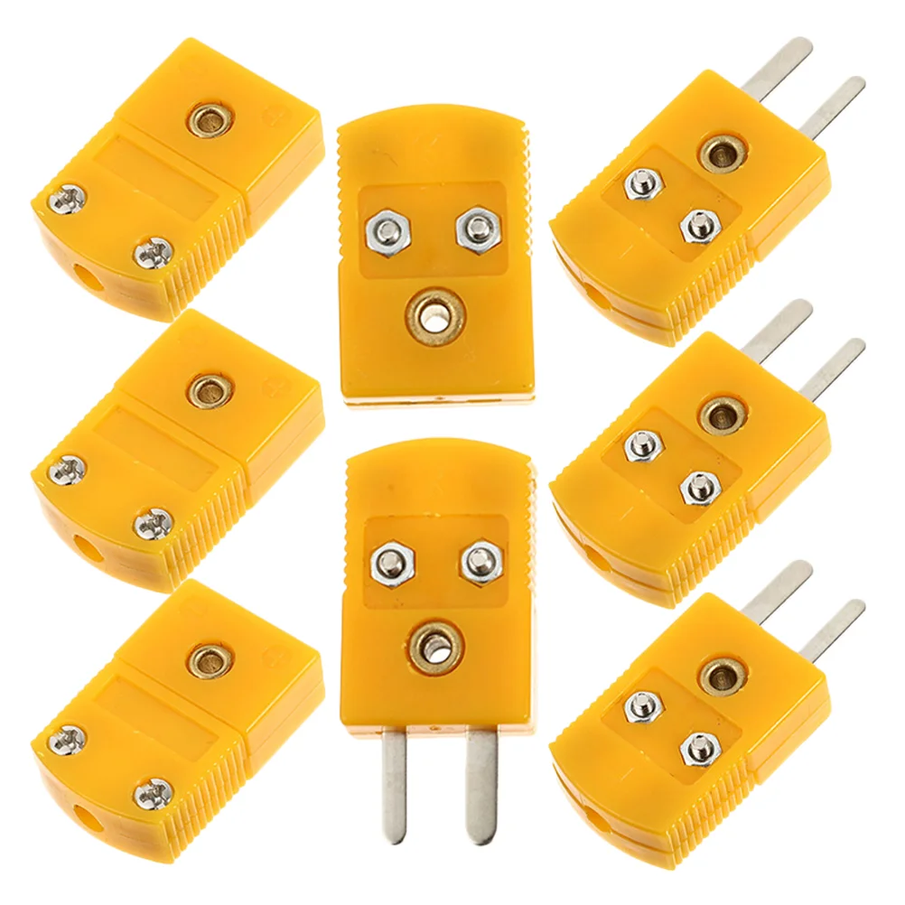 2 Pairs Temperature Measurement Thermocouple Male and Female Plug Wire Connectors Plastic Dump Switch
2 Pairs Temperature Measurement Thermocouple Male and Female Plug Wire Connectors Plastic Dump Switch