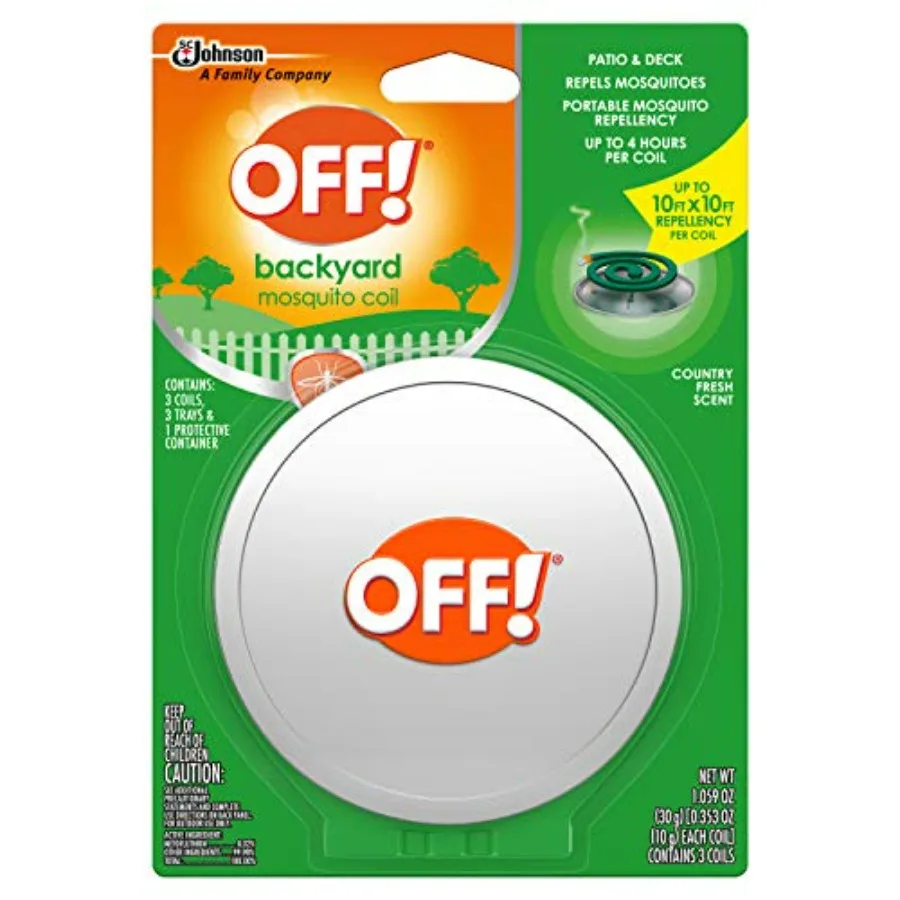 Mosquito Coil IV Starter Kit, 1.059 Ounce Pack of 6
Mosquito Coil IV Starter Kit, 1.059 Ounce Pack of 6