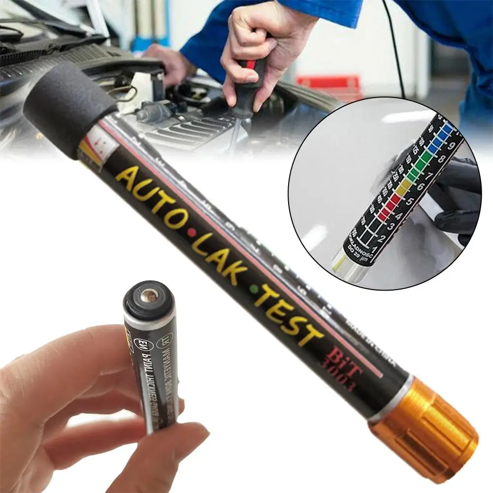 High Precision Auto Paint Thickness Tester Pen with Magnetic Tip - Ideal for Crash Check & Coating Measurement
High Precision Auto Paint Thickness Tester Pen with Magnetic Tip - Ideal for Crash Check & Coating Measurement
