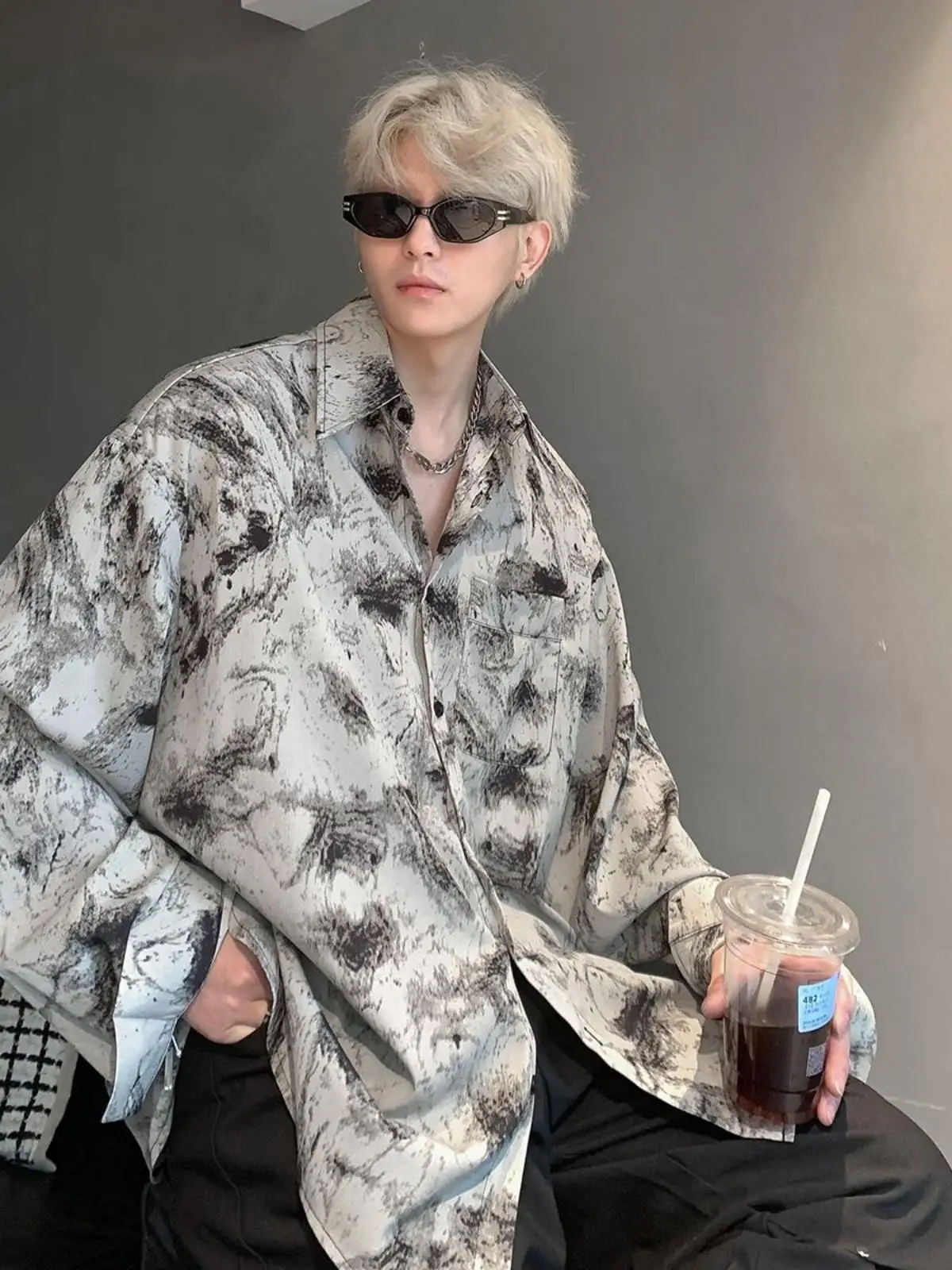 Autumn Large Size Men's Ice Silk Long Sve irt Thin Dyeing Vintage Outerwear Trendy Loose Fit Youthful Sle No Ironing N...
Autumn Large Size Men's Ice Silk Long Sve irt Thin Dyeing Vintage Outerwear Trendy Loose Fit Youthful Sle No Ironing N...