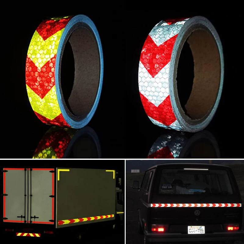 Reflective Tape Safety Warning Car Decoration Sticker Reflector Protective Tape Strip Film Auto Motorcycle Sticker
Reflective Tape Safety Warning Car Decoration Sticker Reflector Protective Tape Strip Film Auto Motorcycle Sticker