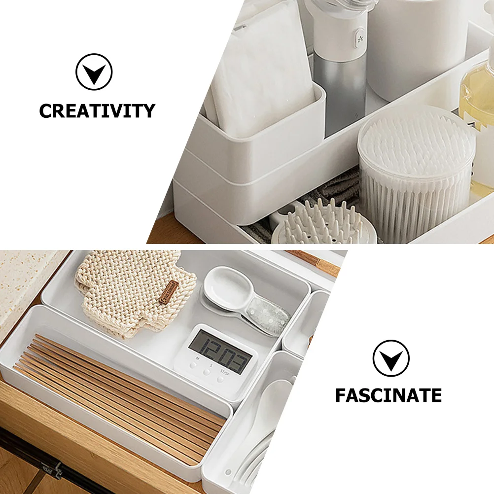 3 Pcs Drawer ganizer Silverware Storage Box Silverware Storage Box Cutlery Tray Utensil Holder Spoon Partition
3 Pcs Drawer ganizer Silverware Storage Box Silverware Storage Box Cutlery Tray Utensil Holder Spoon Partition