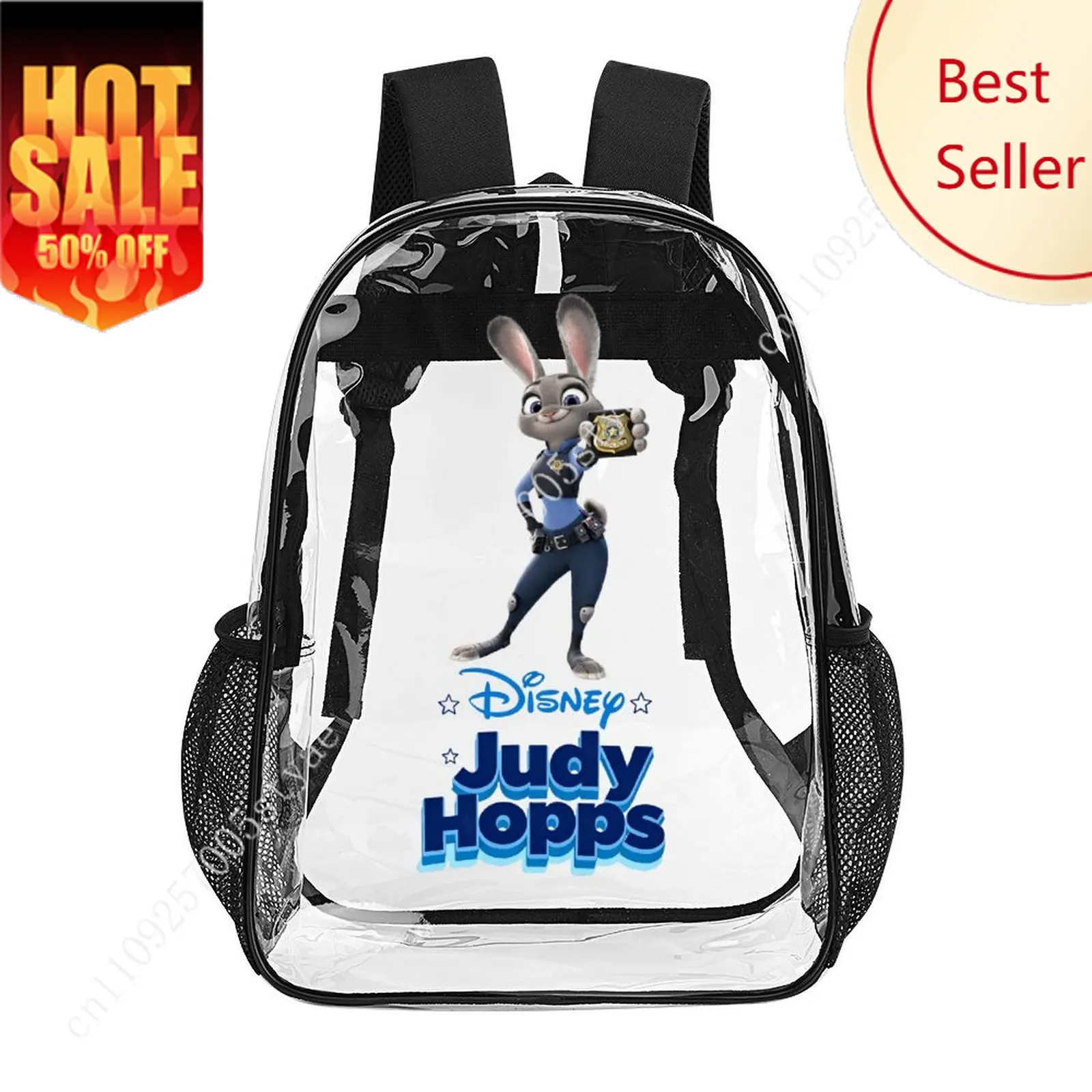 Judy Hopps Nick Wilde Transparent Backpack Disney Cartoon Decorative Bag Design Your Photos Logos Customized Party Holiday Gifts
Judy Hopps Nick Wilde Transparent Backpack Disney Cartoon Decorative Bag Design Your Photos Logos Customized Party Holiday Gifts