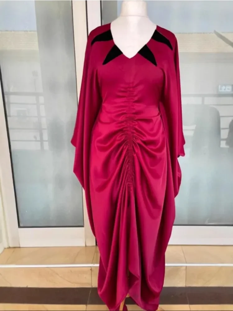 Red African Dashiki Ankara Outfit for Women Traditional Maxi Long Dress Muslim Kaftan Robe Gown Abayas Clothing
Red African Dashiki Ankara Outfit for Women Traditional Maxi Long Dress Muslim Kaftan Robe Gown Abayas Clothing