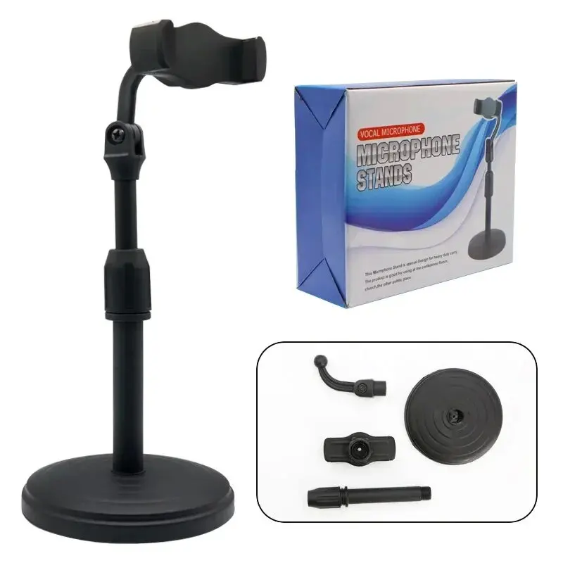 Universal Adjustment Lightweight Desktop Tripod for Smartphone iPhone Samsung with Phone Holder Selfie Stick Stand Bracket Tripe
Universal Adjustment Lightweight Desktop Tripod for Smartphone iPhone Samsung with Phone Holder Selfie Stick Stand Bracket Tripe