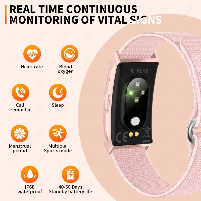 Новый умный браслет без экрана, мужские спортивные часы на открытом воздухе, фитнес, мониторинг сердечного ритма, женский браслет для здоровья, умные часы для Andriod IOS
Новый умный браслет без экрана, мужские спортивные часы на открытом воздухе, фитнес, мониторинг сердечного ритма, женский браслет для здоровья, умные часы для Andriod IOS