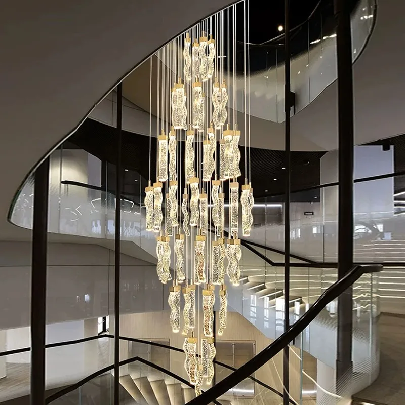 Modern home decoration crystal chandelier, stair Pendant lamp, living room Pendant lights, interior lighting
Modern home decoration crystal chandelier, stair Pendant lamp, living room Pendant lights, interior lighting
