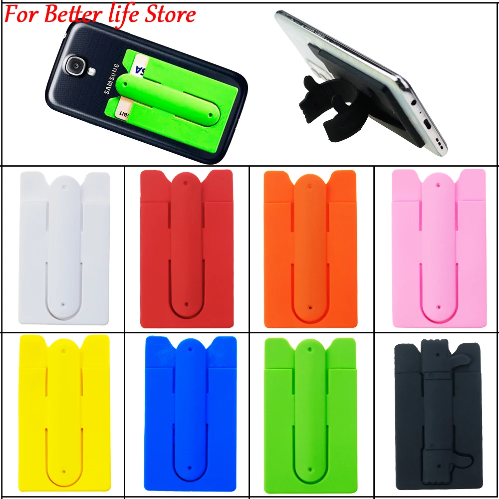 1PCS Lazy Stretch Silicone Mobile ID Credit Card Holder Sticker Universal Wallet Case Card Holder Mobile Holder Case
1PCS Lazy Stretch Silicone Mobile ID Credit Card Holder Sticker Universal Wallet Case Card Holder Mobile Holder Case