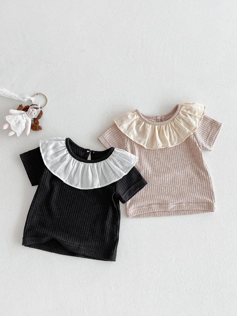 Summer Baby Clothes 0-3T Cute Patchwork Girls Short Sleeved Shirt Toddler Thin Comfortable Outwear Tops
Summer Baby Clothes 0-3T Cute Patchwork Girls Short Sleeved Shirt Toddler Thin Comfortable Outwear Tops