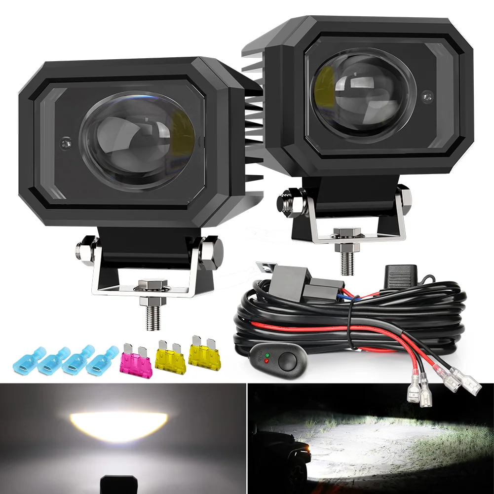 NAO 4inch Led Spotlight 60W 6000LM Pods Fog Lights White Yellow Work Light Led for Motorcycles Truck 4x4 Off Road ATV boat
NAO 4inch Led Spotlight 60W 6000LM Pods Fog Lights White Yellow Work Light Led for Motorcycles Truck 4x4 Off Road ATV boat