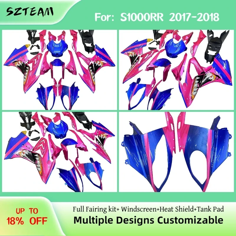 Sportbike Fairing Kit for BMW S1000RR 2017 2018 Injection Molded Motorcycle Body Cover Fairings S1000 RR 17 18 PRO-2
Sportbike Fairing Kit for BMW S1000RR 2017 2018 Injection Molded Motorcycle Body Cover Fairings S1000 RR 17 18 PRO-2