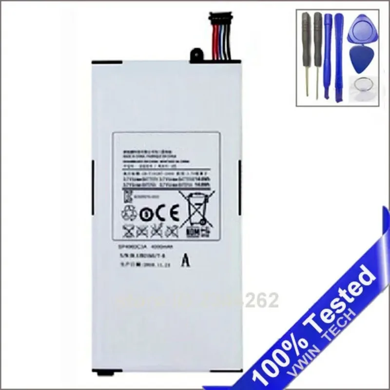 SP4960C3A аккумулятор для Samsung Galaxy Tab P1000 P1010 GT-P1000 аккумулятор 4000 мАч сменный аккумулятор для планшета + бесплатные инструменты
SP4960C3A аккумулятор для Samsung Galaxy Tab P1000 P1010 GT-P1000 аккумулятор 4000 мАч сменный аккумулятор для планшета + бесплатные инструменты