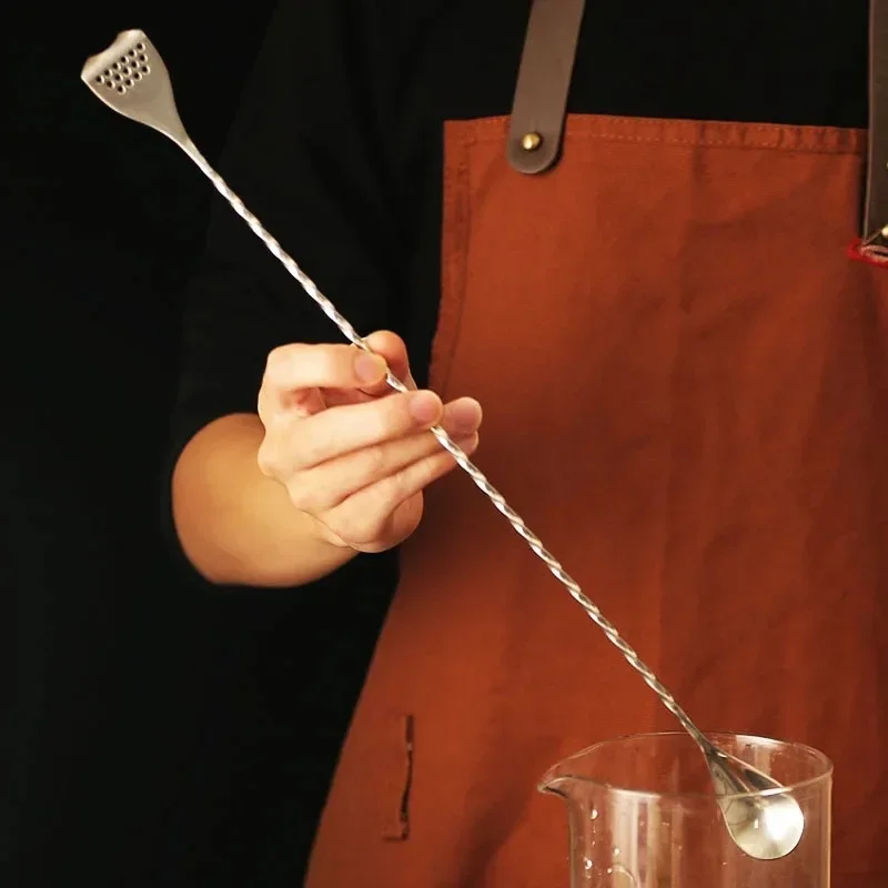 Stainless Steel Cocktail Spoon, Spiral Handle Mixing Stirrer, Bar Muddler, Drink Shaker, Barware, Kitchen Accessories
Stainless Steel Cocktail Spoon, Spiral Handle Mixing Stirrer, Bar Muddler, Drink Shaker, Barware, Kitchen Accessories