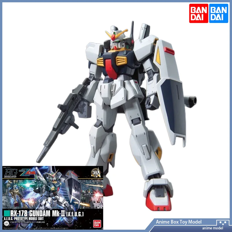 BANDAI Gundam HG RX178 Mk II AEUG 1/144 Model Kit Anime Mecha Robot Plastic Assembly Figure for Hobby Display Collection Build
BANDAI Gundam HG RX178 Mk II AEUG 1/144 Model Kit Anime Mecha Robot Plastic Assembly Figure for Hobby Display Collection Build