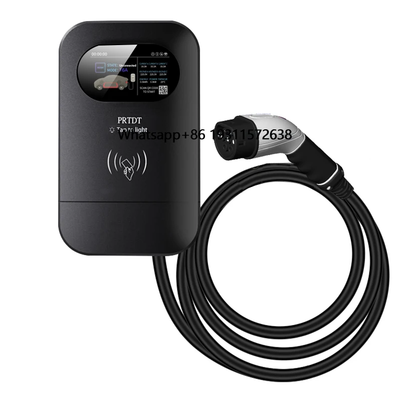 PRTDT best price OEM/ODM 32A 22KW Ev Charge Wallbox IEC 61851 Type2 Wall-mounted Wallbox with 5.0LCD Screen and OCPP
PRTDT best price OEM/ODM 32A 22KW Ev Charge Wallbox IEC 61851 Type2 Wall-mounted Wallbox with 5.0LCD Screen and OCPP