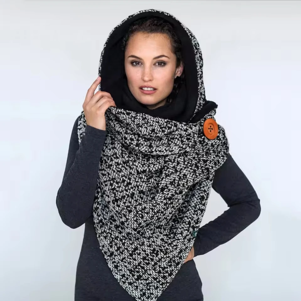 Scarves Button Bib Warm Shawls Winter Soft Casual Women Printing Fashion Scarf Silk Head Tie
Scarves Button Bib Warm Shawls Winter Soft Casual Women Printing Fashion Scarf Silk Head Tie